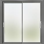 Frosted Window Film Privacy | Opaque privacy film for glass windows | Glass Sticker Anti-UV Static for Office Bathroom Home (Frosted, 60x200cm)