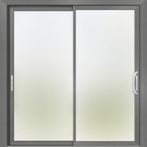 Frosted Window Film Privacy | Opaque privacy film for glass windows | Glass Sticker Anti-UV Static for Office Bathroom Home (Frosted, 60x200cm)