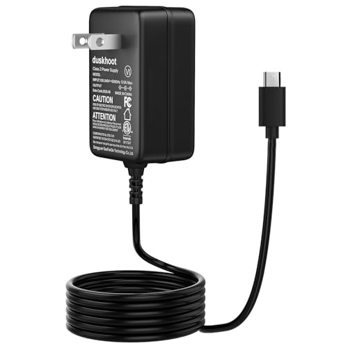 duskhoot AC Adapter for Charging IMW355 IMW575 Boom Life Jacket 2 iMW477 Mini Life Jacket 2 Waterproof Speaker 5VDC Power Supply Mains PSU, Black