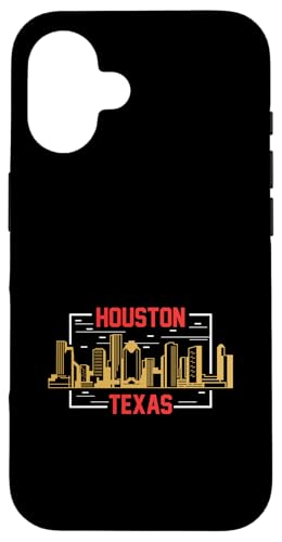 ヒューストン テキサス アメリカ アメリカ合衆国 有名な都市 スマホケース iPhone 16 用