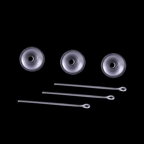 Conjunto de 3 funis pequenos de aço inoxidável da Lioobo para caixão cinerário, pingente de urna mem