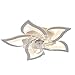 Ventilatore Soffitto con Luce DC Reversibile Lampadario Ventilatore da Soffitto con Telecomando Silenzioso Fan Plafoniera Velocità Del Vento Regolabile Lampada da Soffitto Led Dimmerabile Cameretta