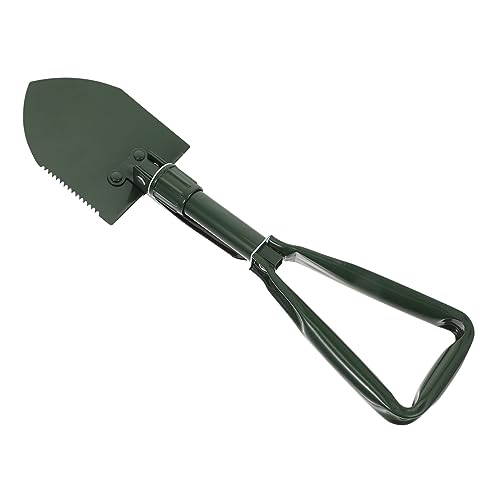 DECOMELODY 1Set Ice Shovel for Snow Removal Durable Stainless Steel Garden Tool with Portable Design for Winter Weather Prep for Mud and Dirt Clearing Camping Outdoor