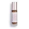 Makeup Revolution Conceal & Hydrate Foundation, Foundation Makeup Containing Hyaluronic Acid, Vegan & Cruelty Free, F16, 23ml