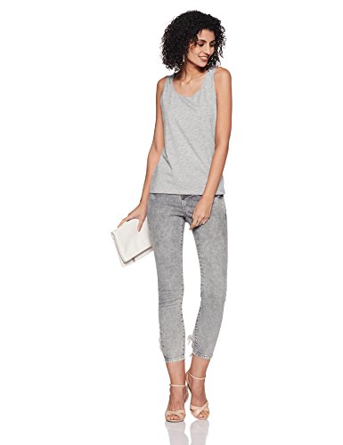 Image of Jockey Womens Cotton Regular Fit Round Neck Solid Tank Top