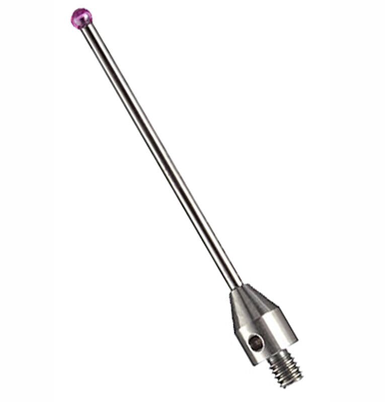 CMM Touch Probe Ruby Tips for Renishaw Probe Stylus M4 Dia 0.1181” Length 1.9685”