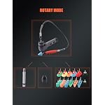 Cordless Mini Polisher, SPTA 12V Cordless Polisher for Detailed Polishing, Cordless Car Buffer Polisher, RO&DA Buffer Polisher with Mini Polishing Pads and Wool Pads for Polishing, Sanding, Cleaning - Image 5