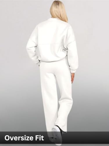 Image of GRECIILOOKS Co-ord Set for Women Stylish | Oversized Loose Fit Cotton Winter Hoodie set | Woolen Sweatshirts & Hoodies & T-Shirt For Girl | Casual Solid Full Sleeves Women Stylish Hoodie with Pocket