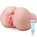 Male Masturbators Pussy Ass Sex Doll for Men Masturbation, Adorime 3D Realistic Virgin Butt Stroker Adult Toys with 2 Openings and Built-in Functional Tighten-Rings for Intense Stimulation(5.5lb)