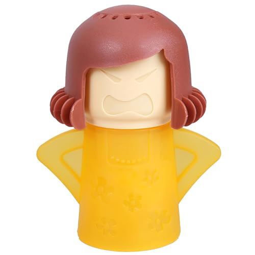 Faneli Angry Mother Nettoyeur vapeur pour micro-ondes 1 pièce Jaune