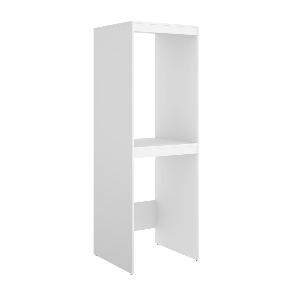 DEKIT - Mueble Alto para Lavadora/Secadora 190x63,3x62cm - Blanco