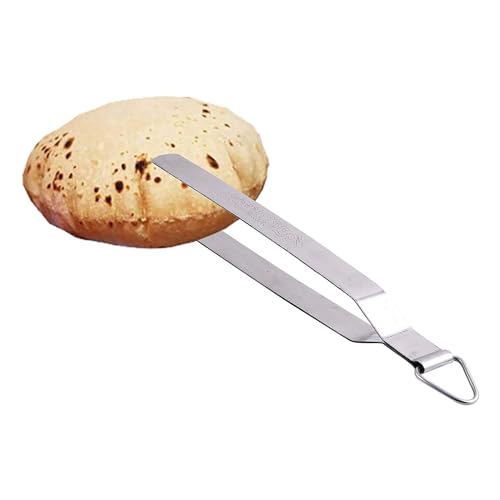 Image of AFFODYL - Combo of Stainlesss Steel Tongs Chimta, Momo Tong, Pakkad Tool for Kitchen-(Pack of 3)