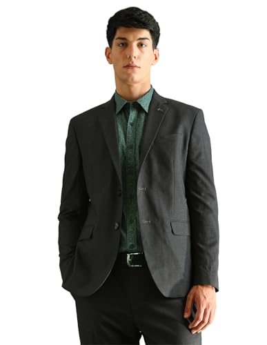 Image of Arrow Tailored Fit 2 piece Suit for Men - Single Breasted Blazer with Trouser, Coat Pant for Men