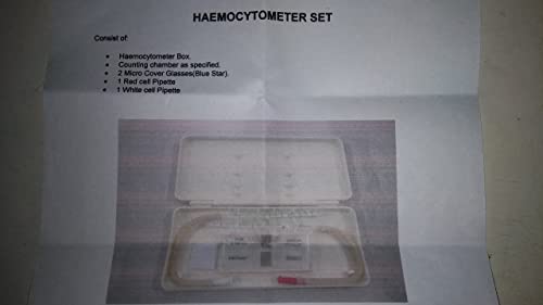 Image of Neubeur Blood Counting Chamber Brightlined, Complete Haemocytometer Set