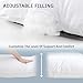 DOWNCOOL Pregnancy Pillow, U Shaped Body Pillow, Memory Foam Maternity Pillow, 55 Inch Grey Pillow with Removable Cover for Sleeping,Support for Back, HIPS, Legs, Belly