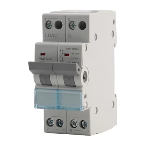 Inverseur de source inverseur manuel triphasé 4P 63A pour groupe électrogène - 6