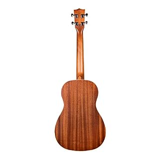 Kala KA-B Ukulélé baryton en acajou satiné avec housse - Les Beatles, Paul McCartney, John Lennon, RIngo Starr, George Harrison Kala KA-B Ukulélé baryton en acajou satiné avec housse – Image 2