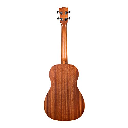 Kala KA-B Ukulélé baryton en acajou satiné avec housse - Les Beatles, Paul McCartney, John Lennon, RIngo Starr, George Harrison Kala KA-B Ukulélé baryton en acajou satiné avec housse – Image 3