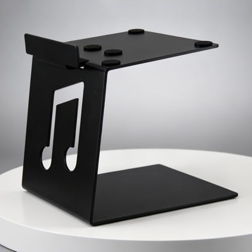 Soporte para altavoces de computadora que elimina vibraciones 4