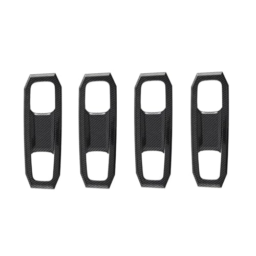 Style capuchons de poignée de porte style carbone pour RAM haut de gamme