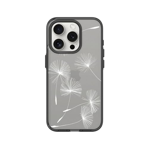 Coque antichoc iPhone 15 Pro RHINOSHIELD JellyTint transparente noire