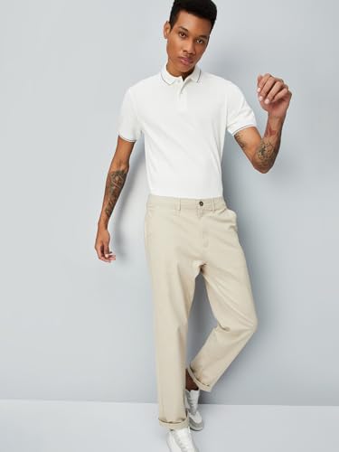 Image of Max Men Regular Fit Solid Polo T-Shirt