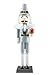 Pilgrim Nutcracker by Clever Creations | Wearing Black and White Pilgrim Outfit | Festive Collectable Christmas Decor | Perfect for Shelves and Tables | 100% Wood | 14" Tall