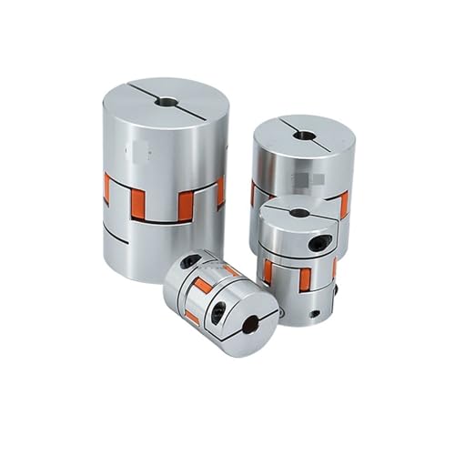 Acoplador de acoplamiento flexible que reduce vibraciones en motores CNC D40L66 de tres mordazas 3