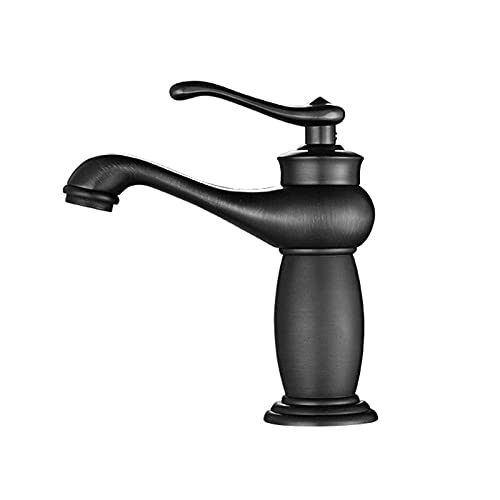 Robinets de lavabo en laiton avec double poignée eau chaude froide - 3