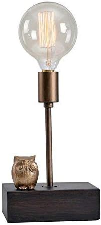 Lampworks Table Lamp Marble Base Bedside Lamp White Globe Glass Lampshade Metal Bracket Desk Lamp Modern Simple Design Light for Bedrooms Living Room(Bulb Not Included) (F)