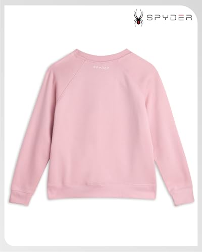 Image of Spyder Womens Sweaters - Cozy Super Soft Fleece Pullover Sweater for Women - Lightweight Long Sleeve Tops with Raglan Sleeves