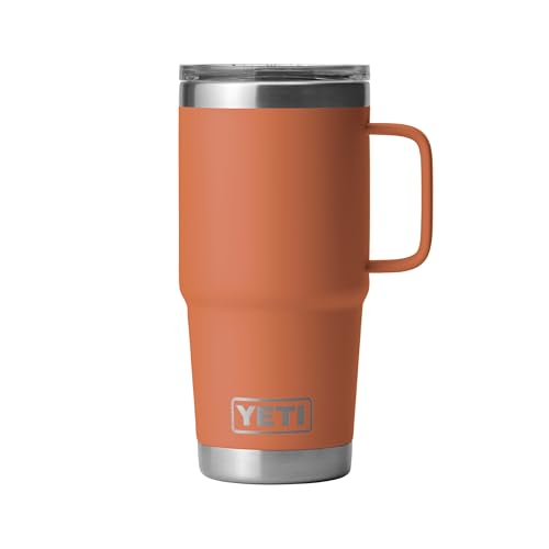 Image of YETI Rambler 20 oz Travel Mug, Stainless Steel, Vacuum Insulated with Stronghold Lid