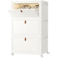 70Qt Closet Organizers & Storage 3-Pack Stackable Storage Bins w/Lid only .99: eDeal Info