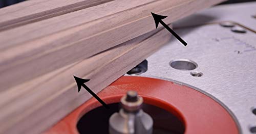 Amana Tool 49598 herramientas de corte para evitar el astillado en paneles de madera 5