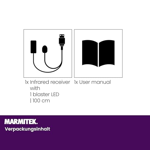 Infrarot-Repeater Marmitek IR 8213 Extender für AV-Geräte