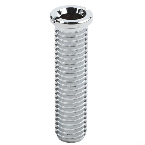 Zilimontt 50mm Brass Sink Strainer Screw Bolt for for Kitchen or Bath Waste Basket Strainer, Threaded Connector with Slotted Head for for Easy Installation, Resistant