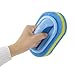 Price comparison product image KOKSI Cleaning Brush for Bathroom Kitchen Bathtub Toilet Cleaner All Purpose Shower Sponge Scrubbing Brush with Ergonomic Handle