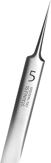 Professional Blackhead Remover Pimple Popper Tool,Comedones Extractor Acne Removal Tweezers for Blemishs,Whitehead Popping,Zit Removing for Nose Face,Stainless Steel Makeup Tool