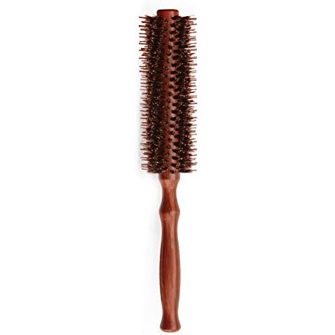 PROGARMENTS Boar Bristle Round Brush, Wooden Handle Styling Brush Round Hair Brush for Women/Men Cover