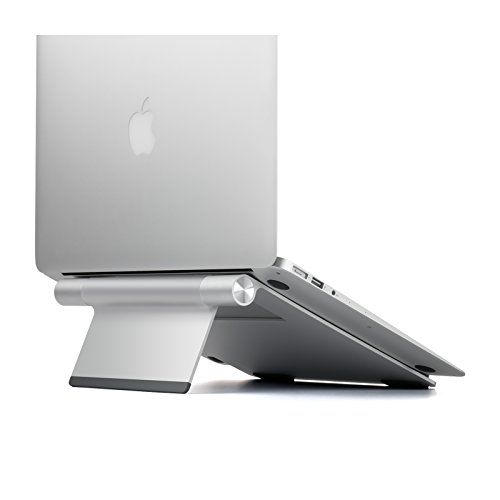 Thingy Club Soporte para portátil, Plegable, portátil, Soporte para Escritorio, Soporte de Aluminio para Ordenador portátil, Compatible con MacBook y portátiles de hasta 17 Pulgadas