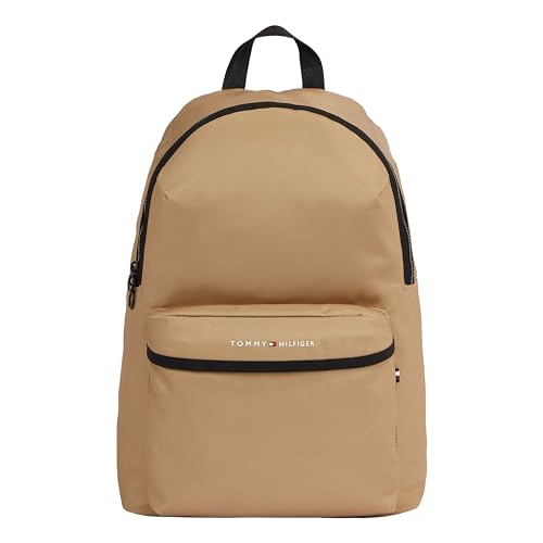 Tommy Hilfiger Hombre Mochila TH Skyline Backpack Equipaje de Mano, Verde (Classic Khaki), Talla Única