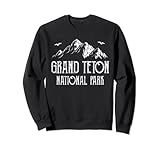 parco nazionale grand teton vintage wyoming park souvenir felpa