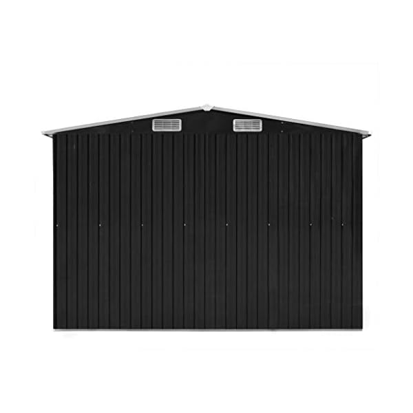 Leepesx Geräteschuppen, Gerätehaus, Gartenhütte, Fahrradgarage, Gartenschuppen, Gartenhã¤User & Aufbewahrung… – Bild 7