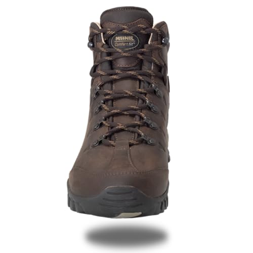 Meindl Men's Comfort-Fit Light Hiker | Gore-Tex Waterproof Hiking Boots | Walking Boots | Wide Toe Box | Made in Italy, Brown3
