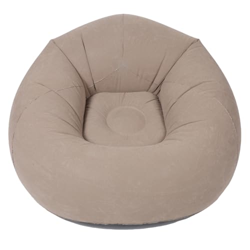 PartyKindom Sofá Hinchable Portátil para Camping Sillón Inflable Perezoso para Adultos Diseño Estable y Cómodo para Exteriores para Barbacoas y Lectura