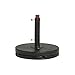 GROSFILLEX INC Grosfillex - US607017 - Umbrella Base, Black Resin/Metal/Cement, 70 lb, Base Dia. 20, Stem Height 16