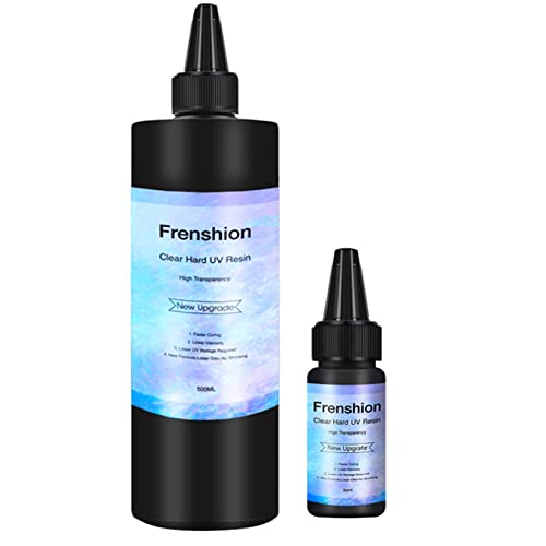 Resina Uv Transparente 500g - Bajo Olor, Curado Rápido, Para Joyería DIY, Manualidades Resina Epoxi UV 500g