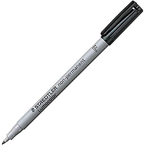 Staedtler 316 9 Universal Fineliner Pen Lumocolor Non-Permanent F – Black #TOP10