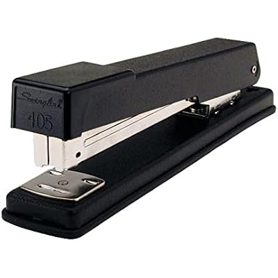 Swingline Stapler, 20 Sheet Capacity, LightDuty 405, Jam Free, Metal, Black (S7040501)