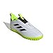 Adidas Unisex-Kids Goletto IX Laceless Turf Soccer, White/Black/Lucid Lemon, 4